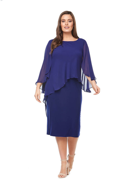 Layla Jones two layer open sleeve dress