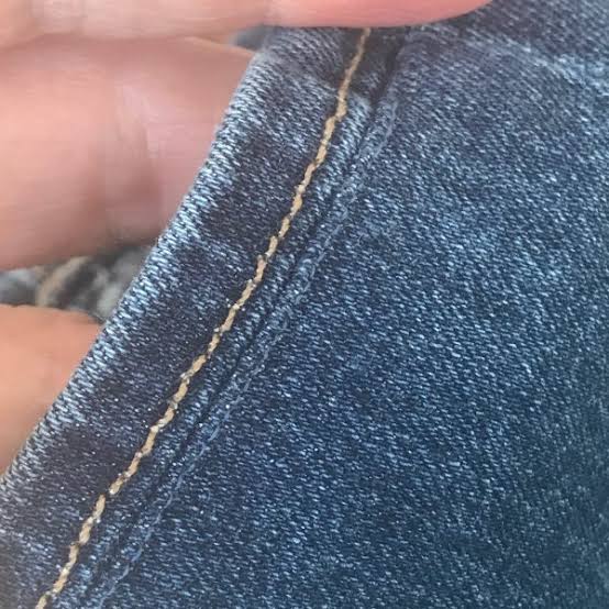 Shortening Jean hems