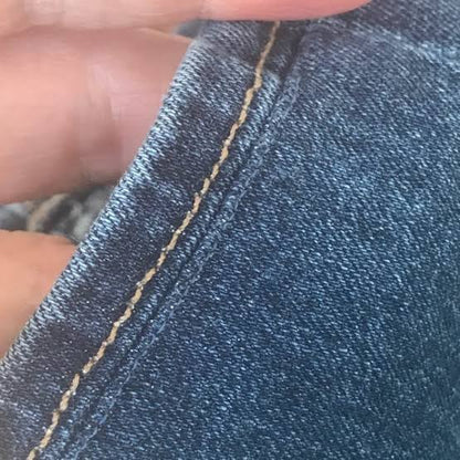 Shortening Jean hems