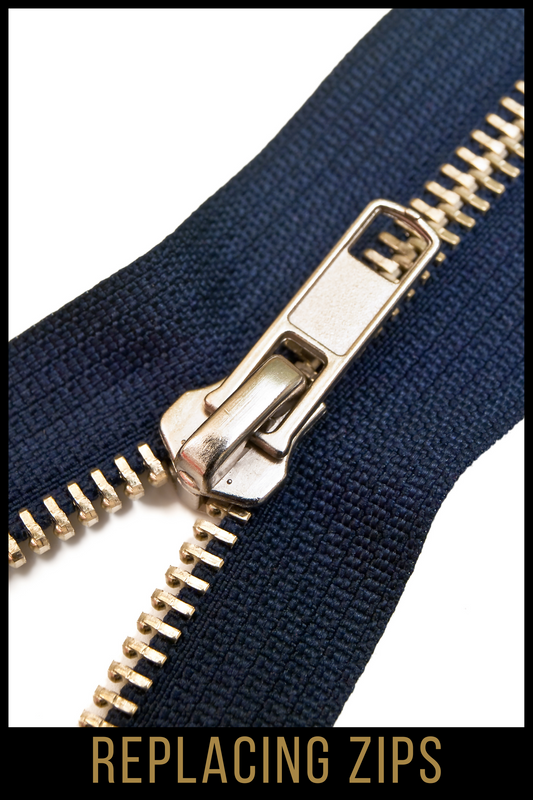Replacing zips
